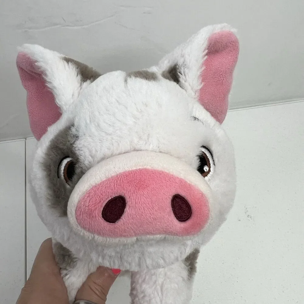 Disney Store Moana Pua Pig‎ Plush Official Stamped Stuffed Animal Toy 13”